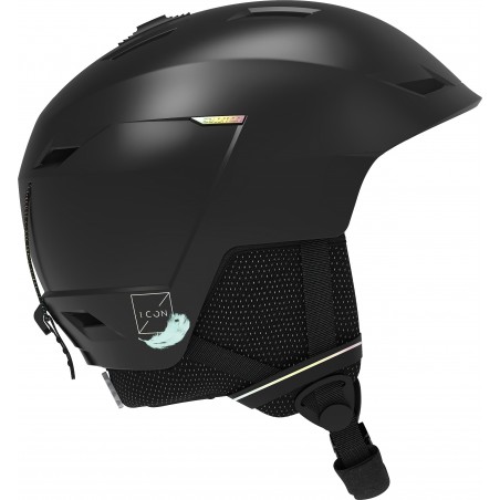 copy of Kask narciarski Salomon DRIVER Black/Red Accent/Solar 2021